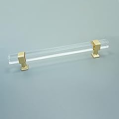 LBFEEL 6.3"(160mm) Square Acrylic Cabinet Pulls Dresser for sale  Delivered anywhere in Canada