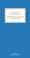 Troisième théorie lalangue gebraucht kaufen  Wird an jeden Ort in Deutschland