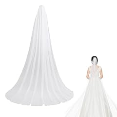 Tier wedding veil for sale  Delivered anywhere in UK