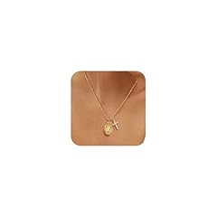 Gold cross necklace for sale  Delivered anywhere in USA 