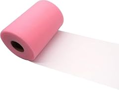 Pink tulle fabric for sale  Delivered anywhere in UK