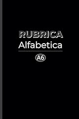 Rubrica alfabetica quaderno usato  Spedito ovunque in Italia 
