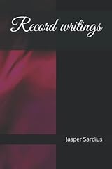 Record writings for sale  Delivered anywhere in UK