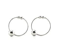 Silver non piercing for sale  Delivered anywhere in USA 