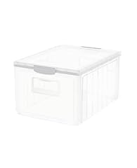 Stackable plastic storage for sale  Delivered anywhere in USA 