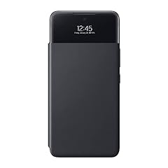 Samsung S View Wallet Cover Custodia con finestra di visione e tasca interna per Galaxy A53 5G, Nero usato  Spedito ovunque in Italia 