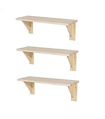 Set natural wooden for sale  Delivered anywhere in UK