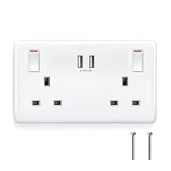 Double plug socket for sale  Delivered anywhere in UK
