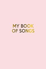 Book songs notebook for sale  Delivered anywhere in USA 