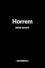 Horrem notizbuch notizblook gebraucht kaufen  Wird an jeden Ort in Deutschland