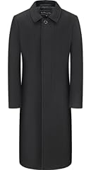 Mens black overcoat for sale  Delivered anywhere in Ireland