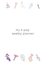 Pop weekly planner for sale  Delivered anywhere in UK