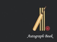 Autograph book cricket for sale  Delivered anywhere in UK