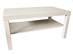 Usado, Ikea Lack - Mesa de Centro (90 x 55 cm), Color Blanco segunda mano  Se entrega en toda España 