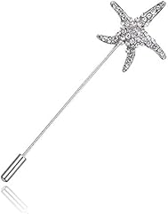 Silver long pin for sale  Delivered anywhere in UK