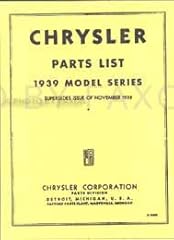 1939 chrysler factory for sale  Delivered anywhere in USA 