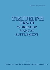 Triumph tr5 workshop d'occasion  Livré partout en Belgiqu