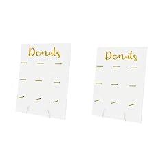 Pcs wood donut for sale  Delivered anywhere in UK