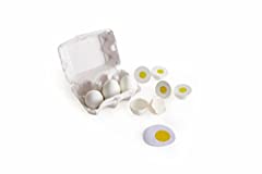 Used, Hape Egg Carton | 3 Hard-Boiled Eggs with Easy-Peel for sale  Delivered anywhere in UK