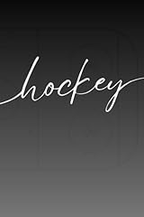 Hockey journal personal for sale  Delivered anywhere in USA 