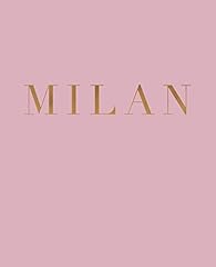 Milan decorative book for sale  Delivered anywhere in USA 