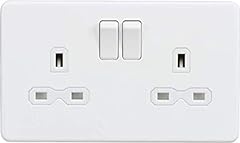 Double switched socket for sale  Delivered anywhere in UK