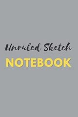 Blank unruled sketch for sale  Delivered anywhere in UK