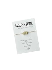 Moonstone crystal bracelet for sale  Delivered anywhere in UK