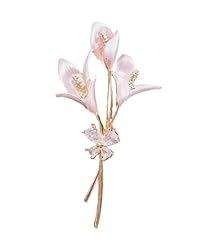 White lily brooches for sale  Delivered anywhere in UK