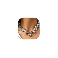 Chunky pearls statement for sale  Delivered anywhere in USA 