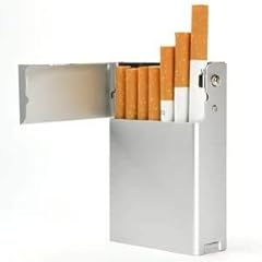 Silver aluminum cigarette for sale  Delivered anywhere in USA 