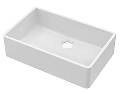 Fireclay single bowl for sale  Delivered anywhere in UK