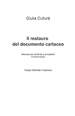Restauro del documento usato  Spedito ovunque in Italia 