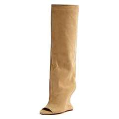 Yishaweiqi suede camel for sale  Delivered anywhere in USA 