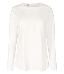 Skiny Damen Shirt Langarm Every Night in Mix & Match Maglia Pigiama, Oscurante, Ivory, 38 Donna usato  Spedito ovunque in Italia 