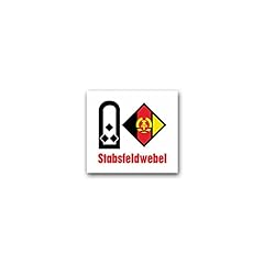 Aufkleber sticker stabsfeld gebraucht kaufen  Wird an jeden Ort in Deutschland