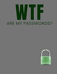Wtf passwords password for sale  Delivered anywhere in UK