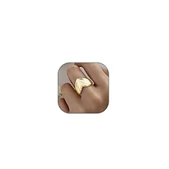 Chunky heart ring for sale  Delivered anywhere in USA 