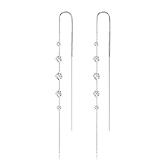 Threader earrings women for sale  Delivered anywhere in USA 