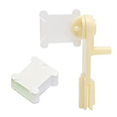 Pieces floss bobbins for sale  Delivered anywhere in UK