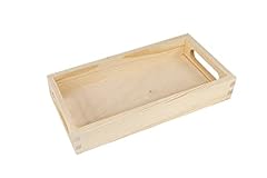 Wooden wooden tray for sale  Delivered anywhere in UK