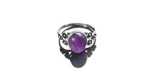 Amethyst ring sterling for sale  Delivered anywhere in UK