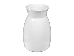 Vaso rondo white usato  Spedito ovunque in Italia 