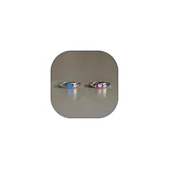 Glowing heart ring for sale  Delivered anywhere in USA 