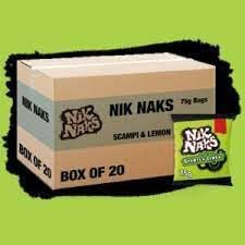 Nik naks scampii for sale  Delivered anywhere in Ireland