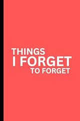Things forget forget for sale  Delivered anywhere in UK