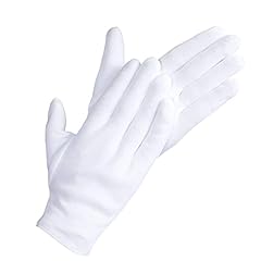 White cotton gloves for sale  Delivered anywhere in USA 