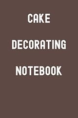 Cake decorating notebook for sale  Delivered anywhere in UK