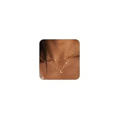 Poxtex initial necklaces for sale  Delivered anywhere in USA 