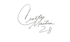 Curtis martin signed for sale  Delivered anywhere in USA 